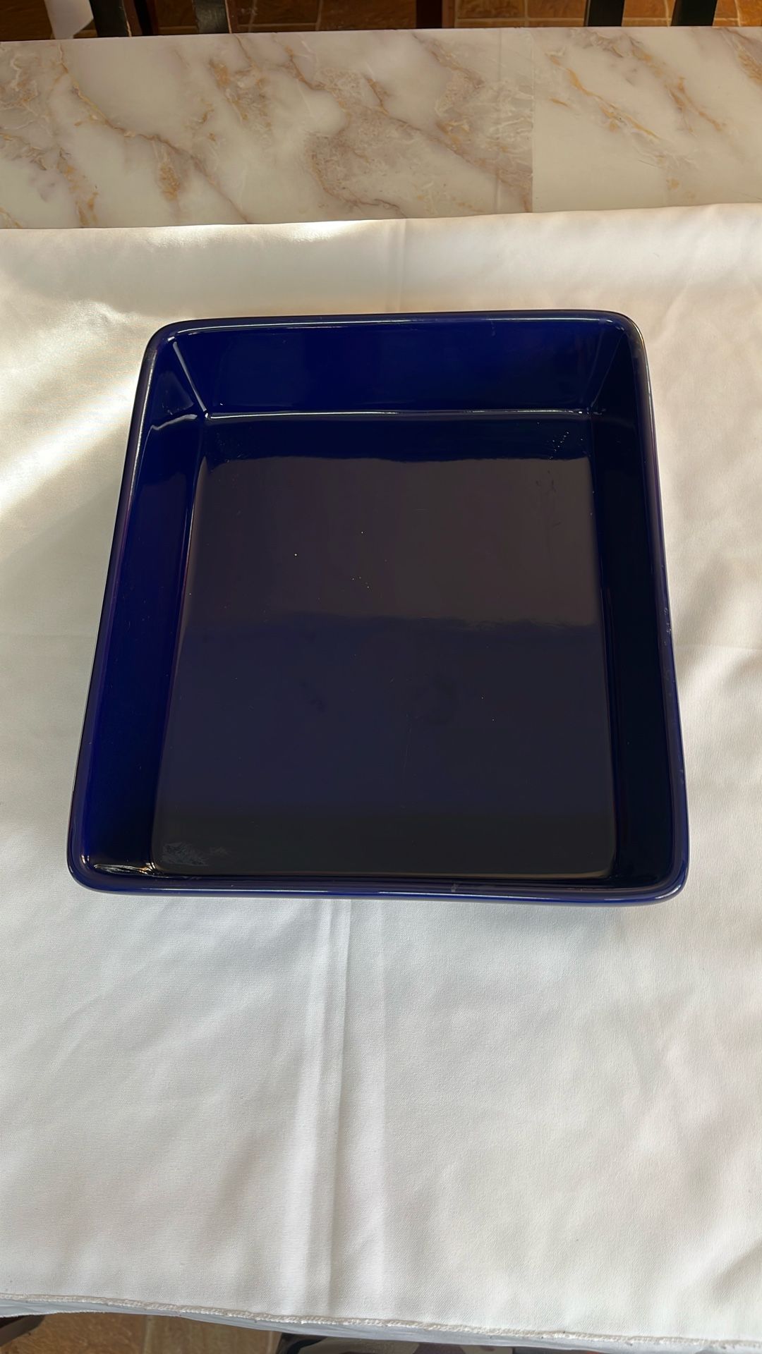 TEMP-TATIONS COBALT BLUE OVENWARE .
