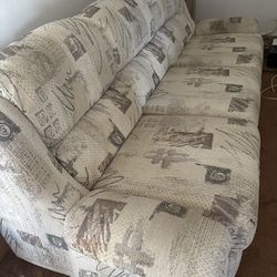 Couch With 2 Recliners (Manuel)