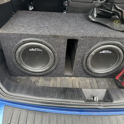 Dual Hyper Sub 3k Watts  And Amp