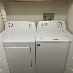 Amana washer and dryer gas set