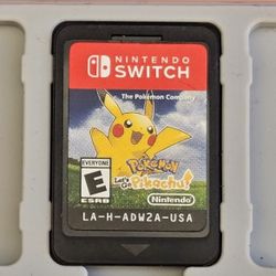 Nintendo Switch Game  - Pokémon Let's Go Pikachu 