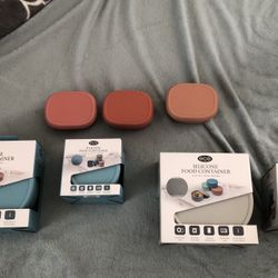 7-Pack ECO HOME Silicone BPA Free Food Storage Containers with Lids