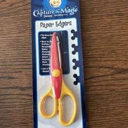 Disney Parks Exclusive Capture The Magic Paper Edges Hidden Mickey Scissors