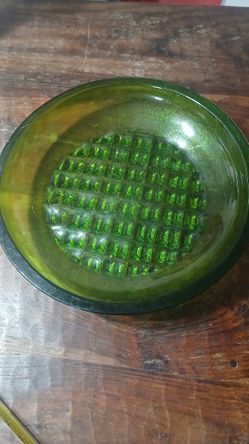 Green Centerpiece Glass Deccor