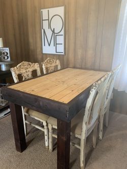 Wood Dining Table 