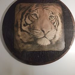 Tiger Wall Painting