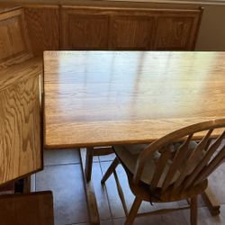 Nook Dinning Set L Shape 