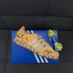 Adidas Superstars X Hellstar Hazy Orange Size 10 