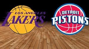 Lakers Vs Detroit Pistons 