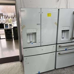 Café 22.3 Cu. Ft. Smart Counter-Depth 4-Door French-Door Refrigerator