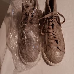 Girls Nike Mid Leather BLAZERS