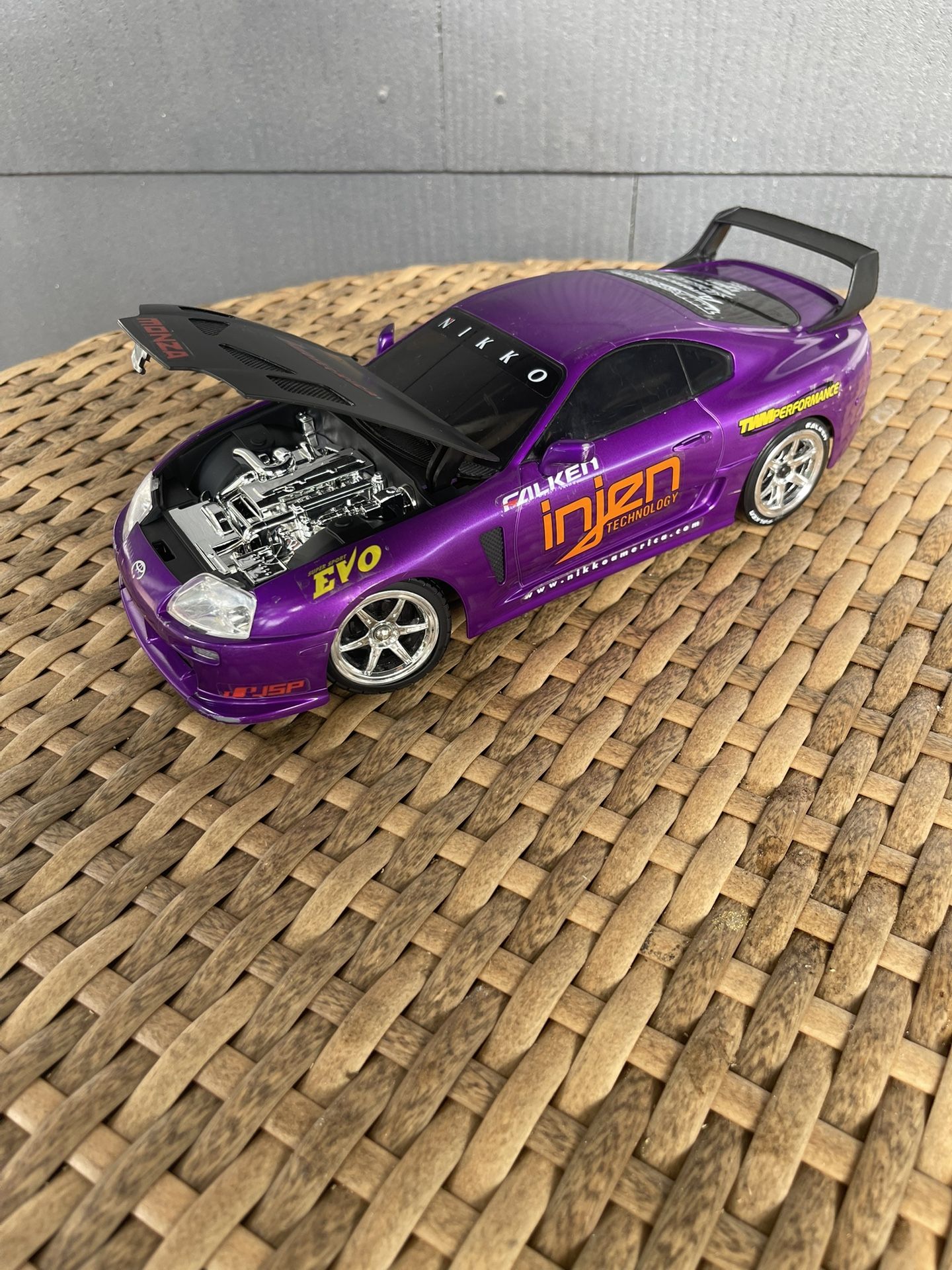 Toy Supra Mk4 RC drift car no remote