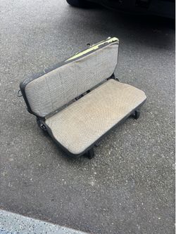 Suzuki samurai back seat