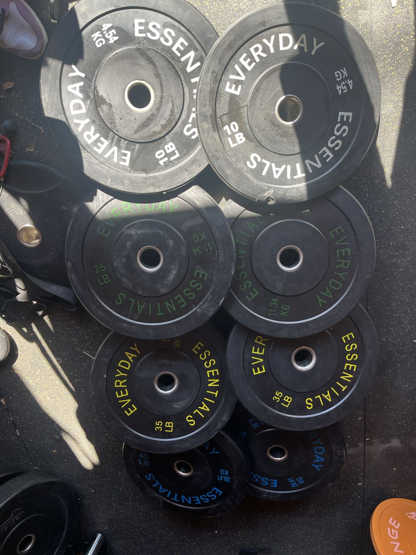 Olympic Weights Bumper Plates 
