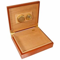 New Cuban Crafters Cigar Humidor For 25 Cigars