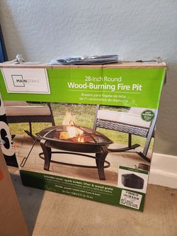 28-Inch Round Fire Pit