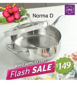 Sartén de 11” tru-ply nuevo en su caja 🌺 princess house 🌺