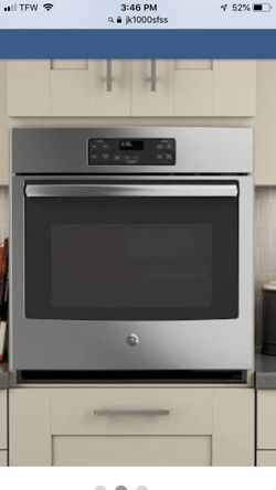 GE electric wall oven
