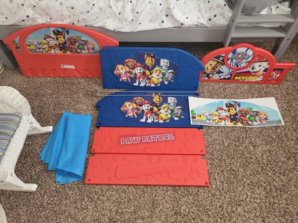 Paw Patrol Toddler Bed 