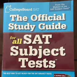 The Official Study Guide For All SAT Subject Tests