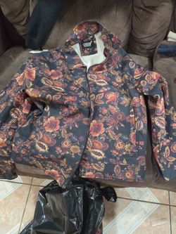 Mens flowers jacket
