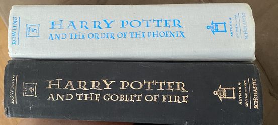 Harry Potter hardcover books