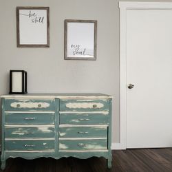 Distressed "Shabby Chic" Dresser