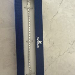Swarovski Crystal Tennis Bracelet (16.5 cm with Original Box)