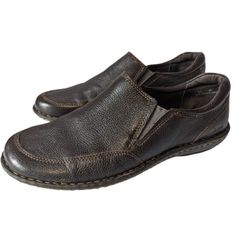 Børn B.O.C Women's Shoes Athena Driving Brown Leather Loafers Flats Size 8.5/40.


