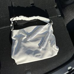 Elyse Large Leather Shoulder Bag Micheal Kors Unused