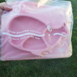 Baliboo Whale Silicone Baby Dish Mat