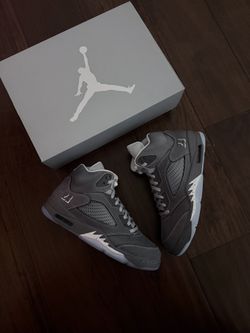 Jordan 5 Wolf Grey  12 men & 7Y