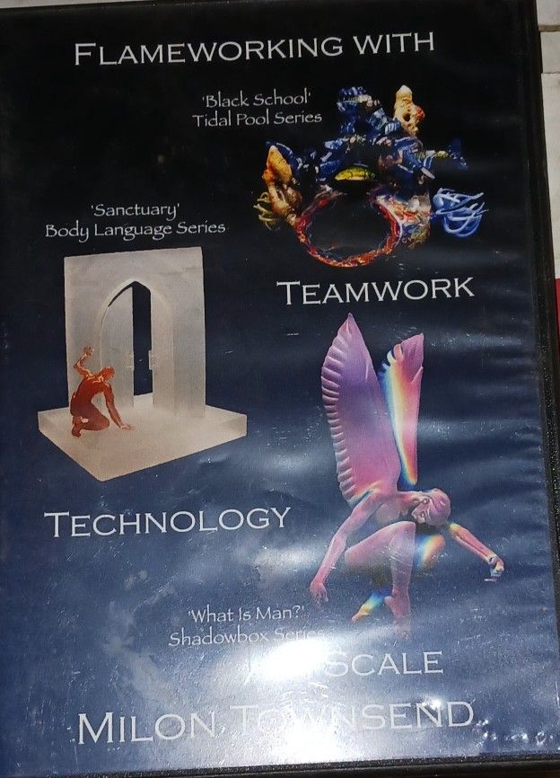 Flameworking Glass Dvd Set Artist MILON TOWSEND