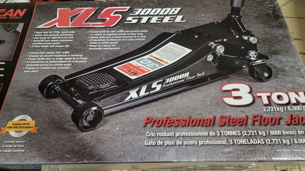 Arcan 3-Ton Professional Grade  Steel Service Floor Jack