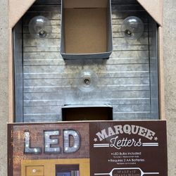 LED Marquee Letter H New In Box