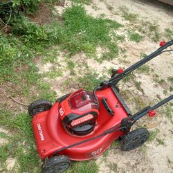 Craftsman 60 Volt Electric Lawn Mower for Sale in Miromar Lakes FL OfferUp