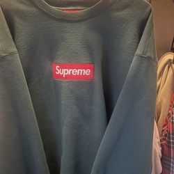 Xxl Supreme Box Logo Crewneck