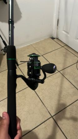 Bass pro spinning rod and reel