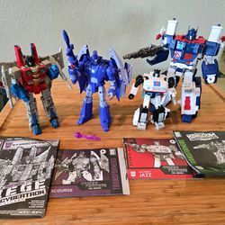 Complete Transformers figures lot