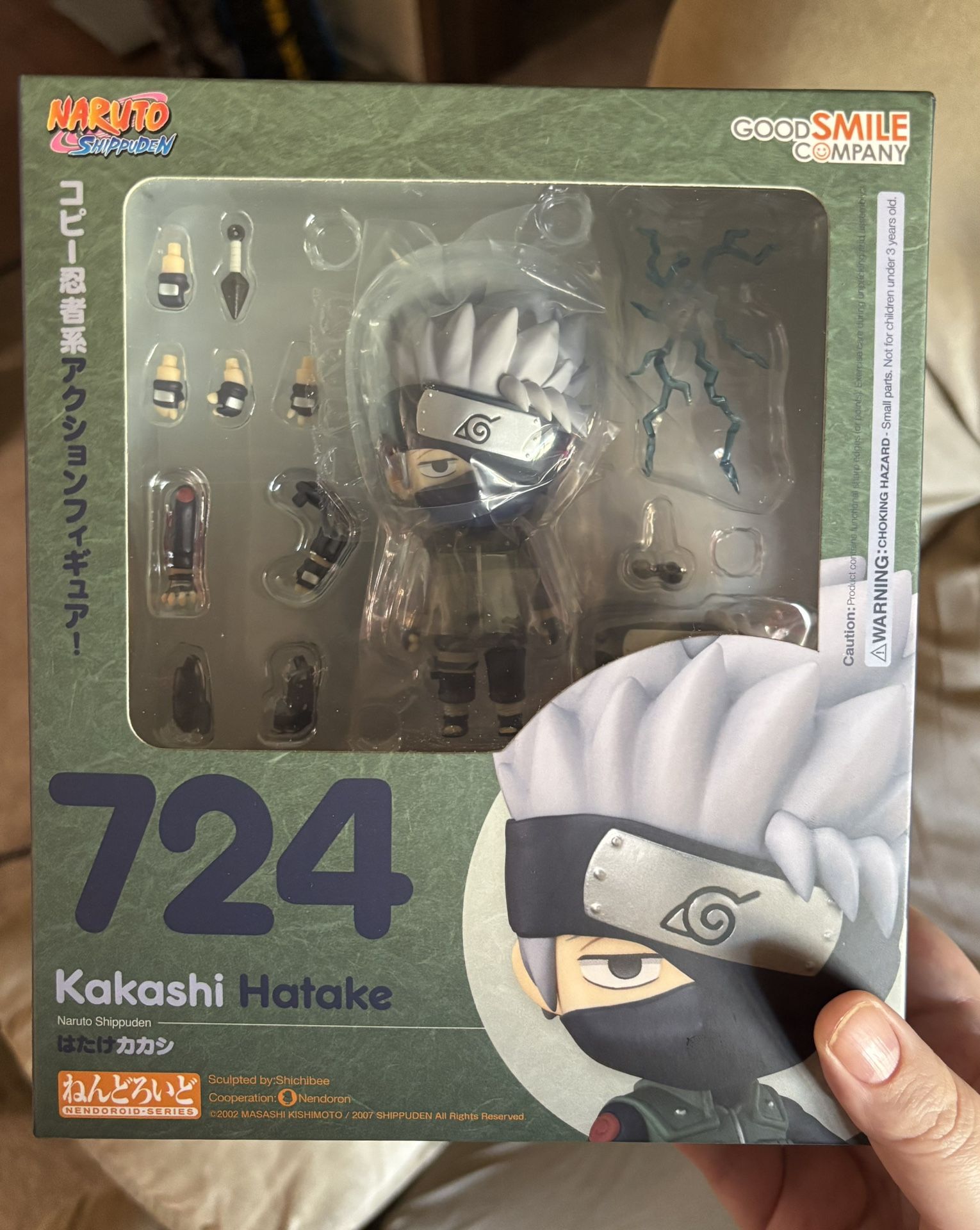 Anime Figure - Nendoroid 724 - Kakashi Hatake from Naruto Shippuden