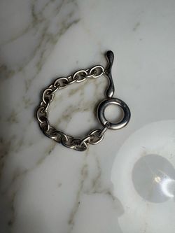 Vintage Robert Lee Morris (RLM) Sterling Silver Toggle Link Bracelet - 90g | Pristine Condition