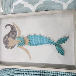Mermaid bathroom set