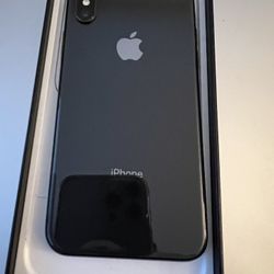 Iphone X  256GB ANY CARRIER JET GREY 