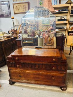 Antique Dresser w/ Mirror
