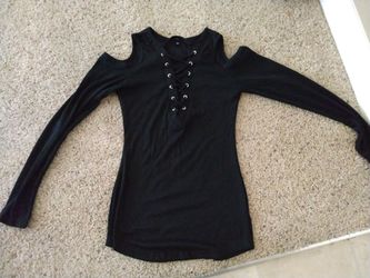 XS Lace Front Sexy Woman's Top