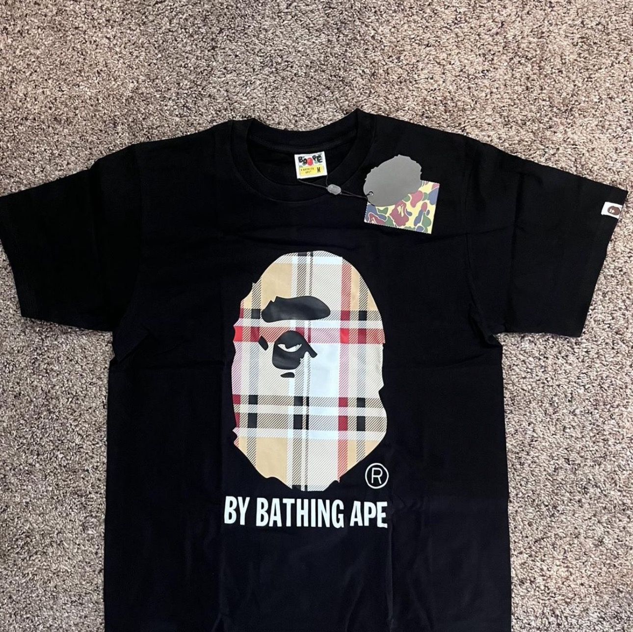 BAPE/BURBERRY T-SHIRT