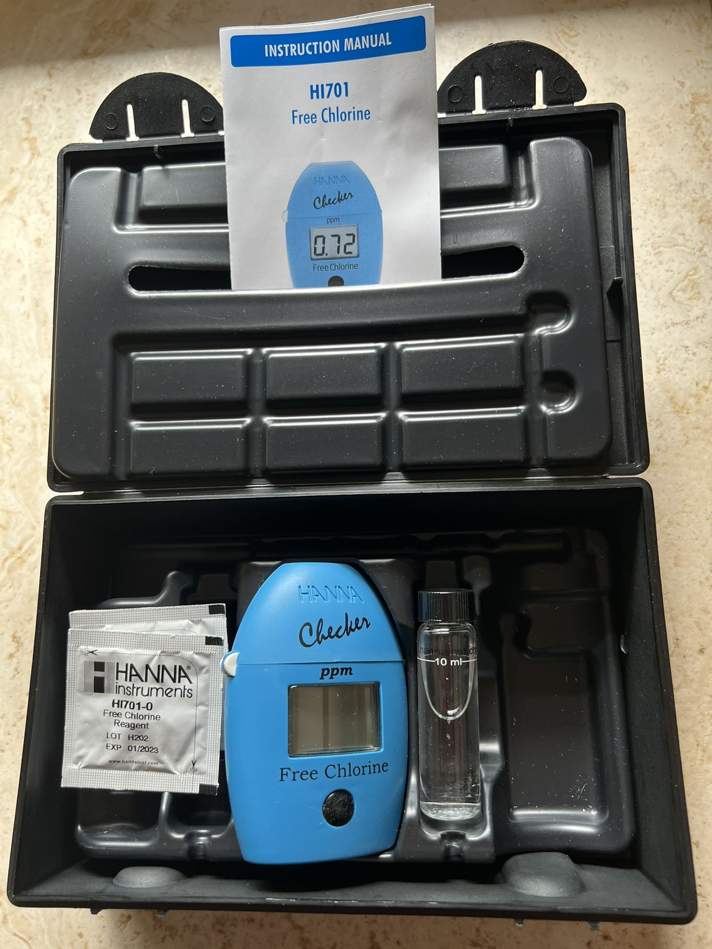 Hanna Water Testing Kit - Free Chlorine