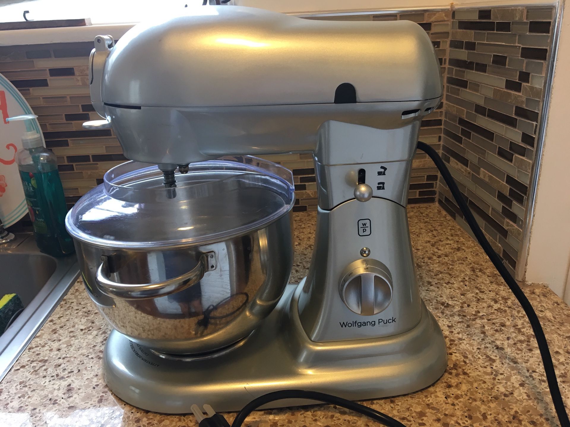 Wolfgang Puck Bistro Collection Stand Mixer with all attachments