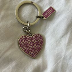 New Coach Bag Charm Keychain