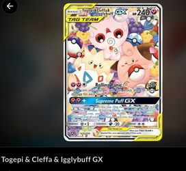 Togepi & Cleffa & Igglybuff gx